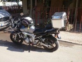 Yamaha-fz6 Çanta